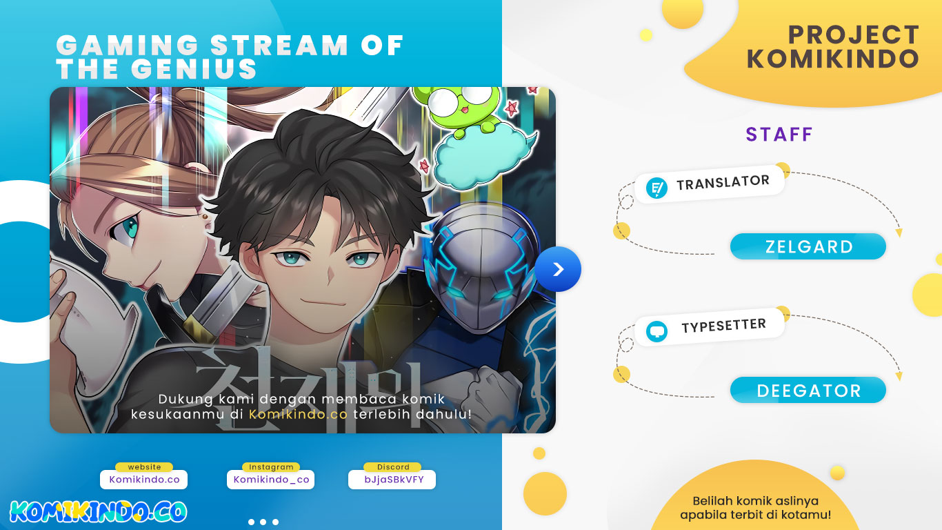 Komik Gaming Stream of the Genius Chapter 06 gambar 1