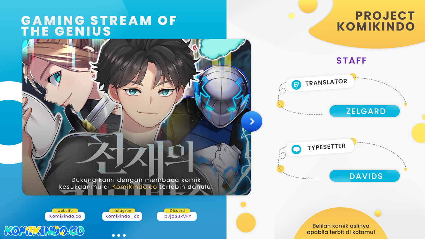 Komik Gaming Stream of the Genius Chapter 13 gambar 1