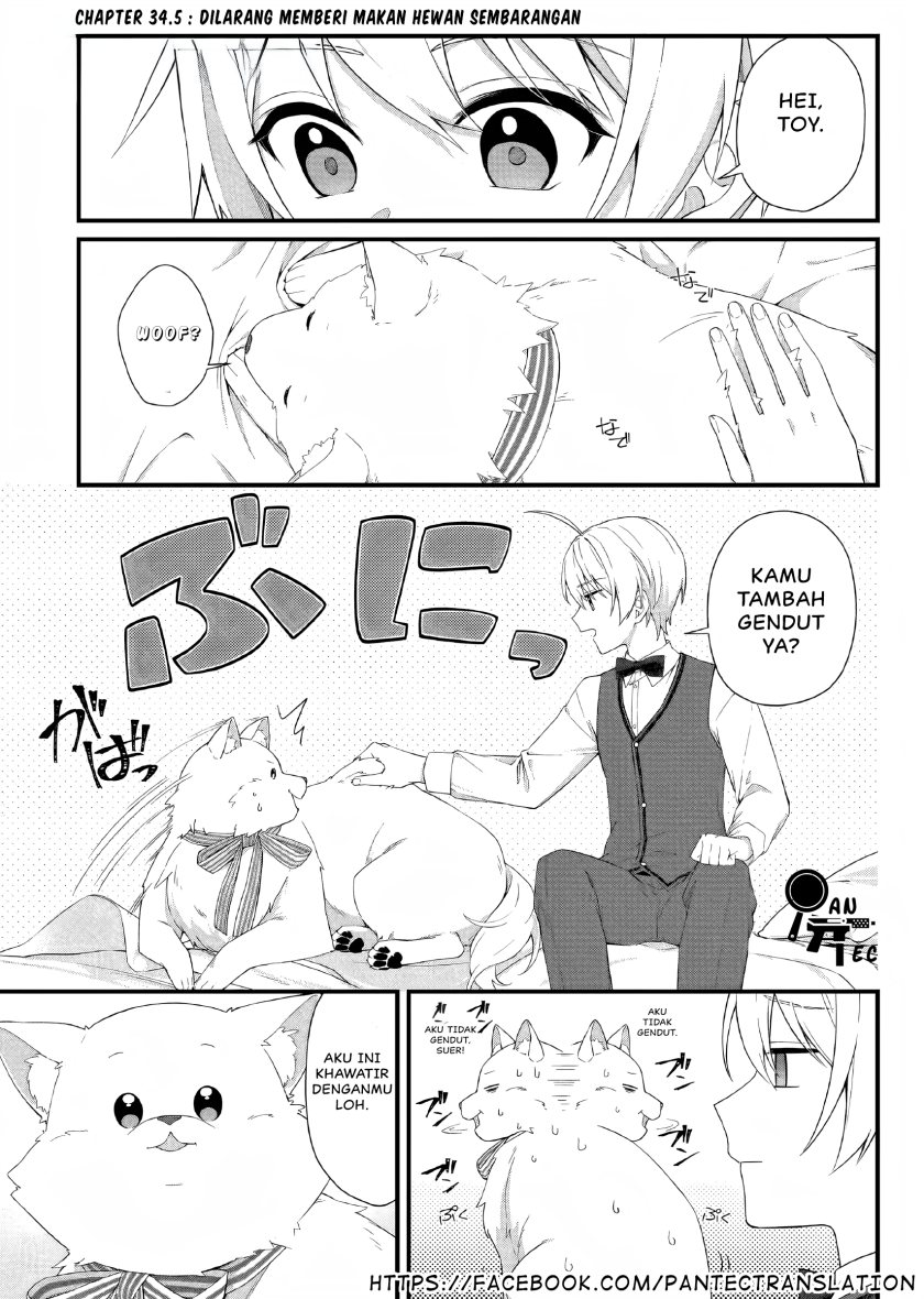 Manga The Small Village of the Young Lady Without Blessing Chapter 34.5 gambar 2